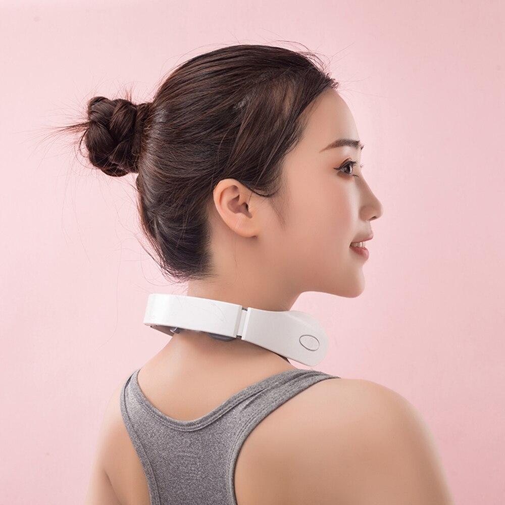 3 Modes Electric Neck and Back Pulse Massager TENS Wireless Heat Cervical Vertebra Relax Pain Massage Health Care Machine