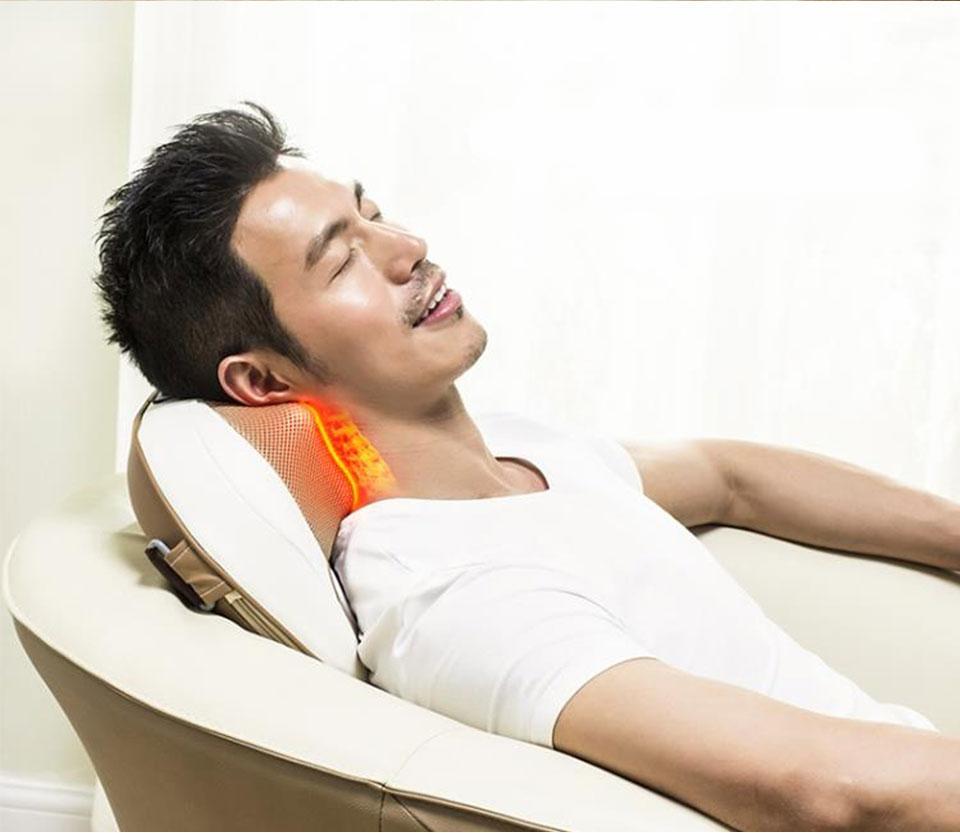 Electrical Shiatsu Back Shoulder Body Neck Massager Multifunctional Shawl Infrared Heated Kneading Car/Home Massage