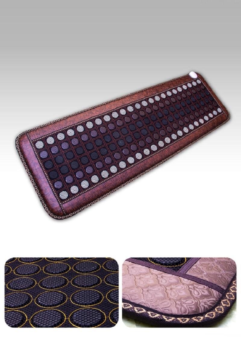 Thermal Massage bed Table Mat Electric Infrared Heat therapy Pad Chinese Jade Stone Health Mattress Adjust Temperature & Timer
