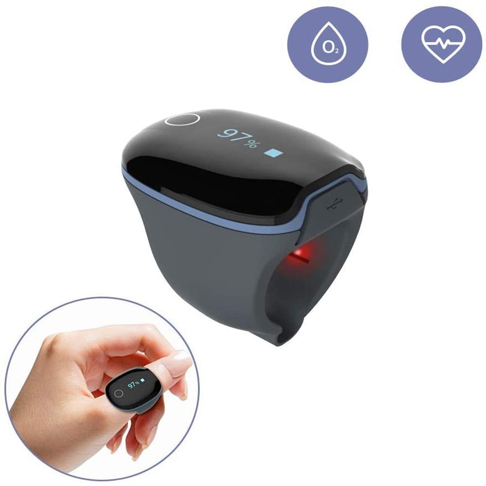 Bluetooth IOS Android Wearable Sleep Monitor vibrates reminder пульсоксиметр на палец Health Tracker with Free APP PC Report