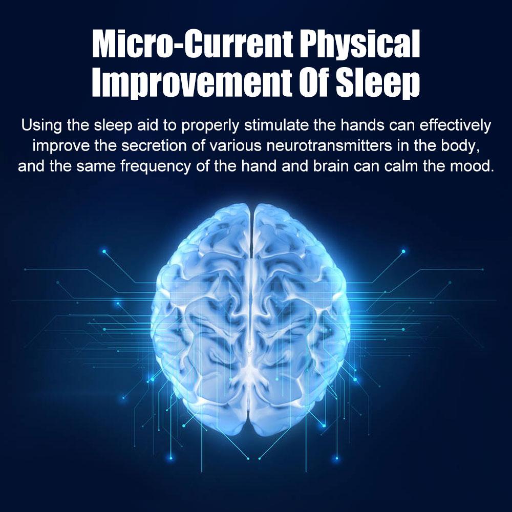 Sleeping Aids Migraine Insomnia Relief EMS Muscle Stimulator Microcurrent Anti Anxiety Depression Stress Health Care Relax