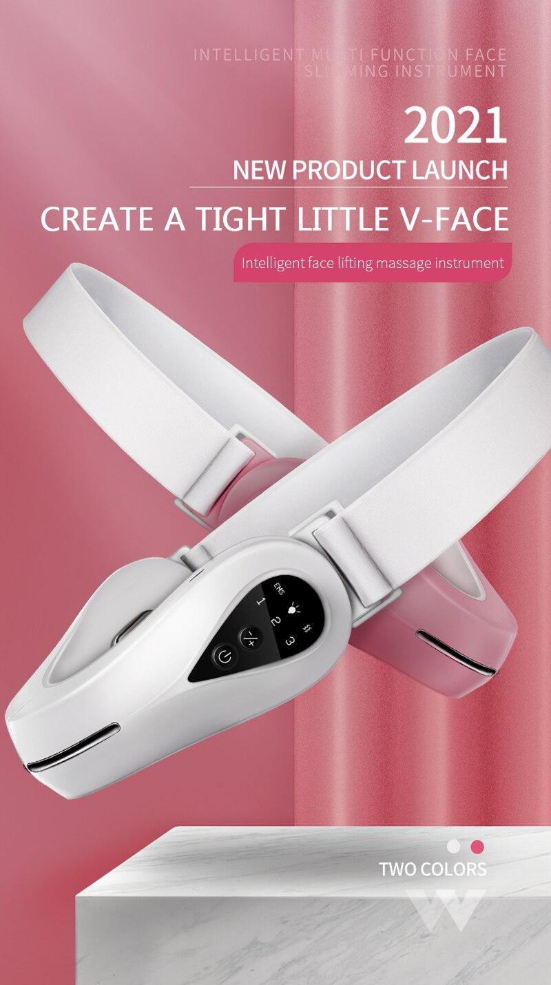 Microcurrent Face Massage Devices Smart Face-Lifting Home Use Beauty Devices V-Face Chin V-Line Lifting Device TSLM1