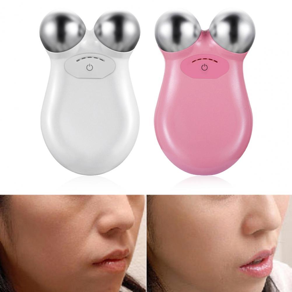 Microcurrent Facial Massager Roller Beauty Instrument Anti Aging Wrinkles Tool Smart Roller Beauty Instrument Facial Treatments