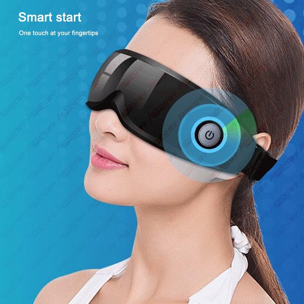 Smart Vibration Eye Massager Anti Wrinkles Pain Relief Tool Health Care Relaxation Eye Mask Sleeping Therapy Cervical Massager