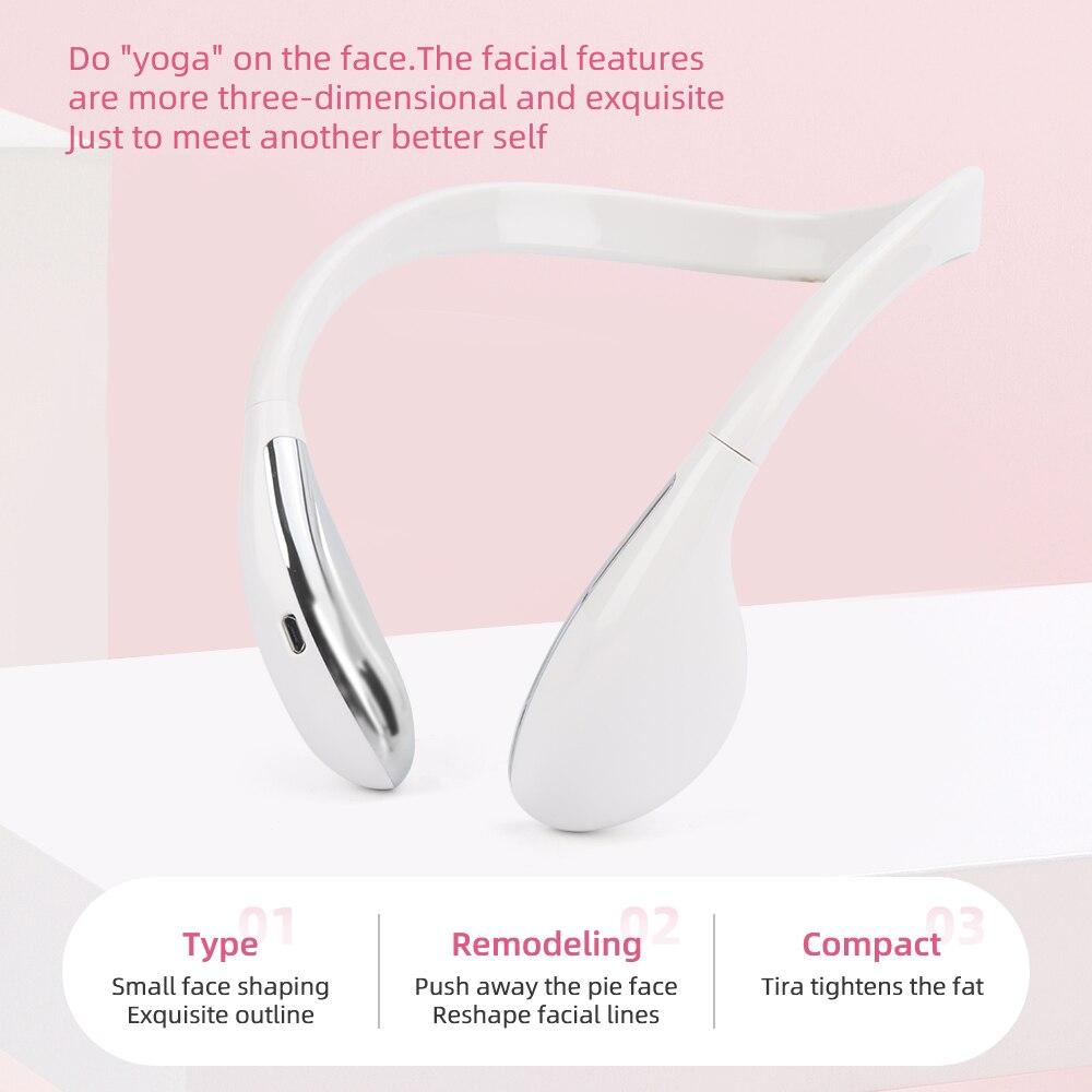 Smart Electric V-Face Shaping Massager EMS Vibration Facial Lifting Massager Microcurrent Face Lift Machine Health Beauty Tools