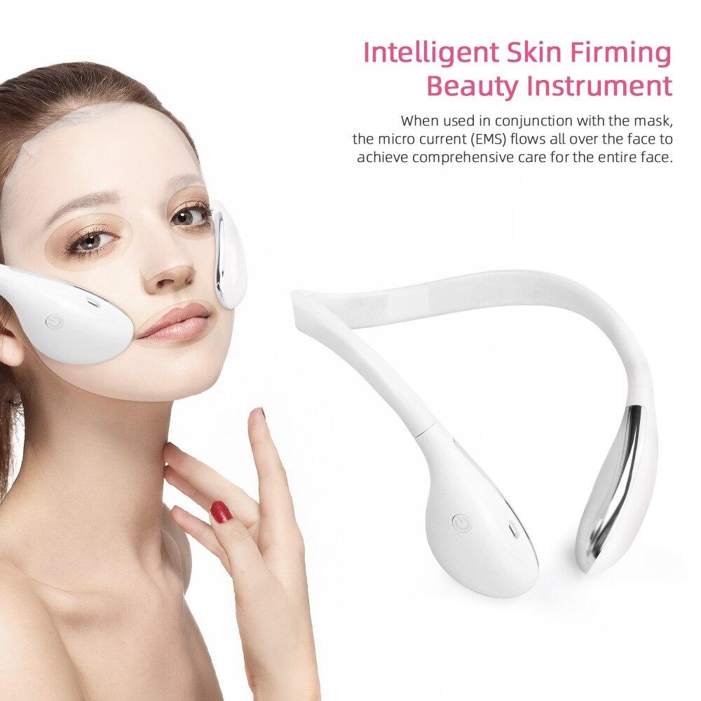 Smart Electric V-Face Shaping Massager EMS Vibration Facial Lifting Massager Microcurrent Face Lift Machine Health Beauty Tools