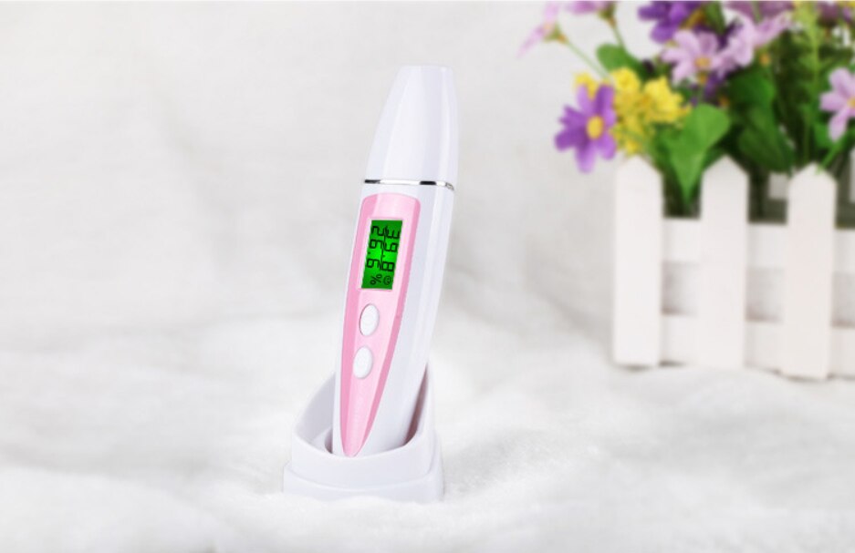 Digital Skin Metal Analyzer Body Face Oil Water Tester Skin Moisture Meter Tools Portable Smart Professional Aesthetic Equipment