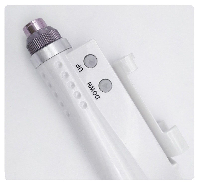 2 in 1 Hydra Injector Derma Pen Mesotherapy Microneedle Mesogun, Portable Smart Injector Pen Facial Treatment Machine