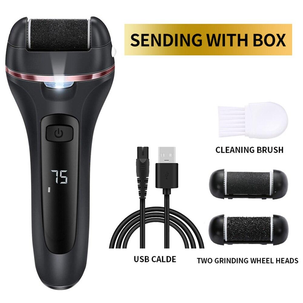 Hot sale Charged Electric Foot File for Heels Grinding Pedicure Tools Professional Foot Care Tool Dead Hard Skin Callus Remover