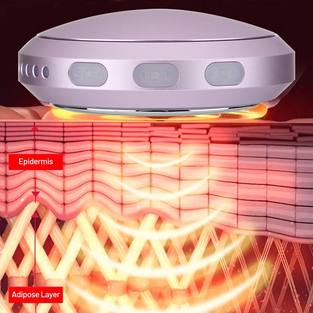 Electrical Cellulite Massager For Body Face Ultrasonic Cavitation Ems Smart Losing Weight Slimming Fat Burning Skin Rejuvenation