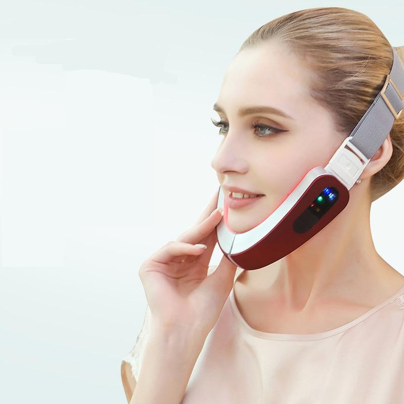 Smart Microcurrent Facial Massager USB Facial Slimming Face Lift Up Facial Shaping Aesthetics Anti Cellulite V Face Dropshipping