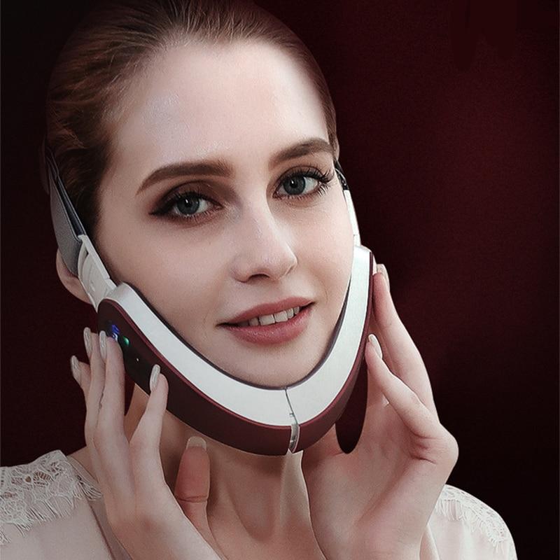 Smart Microcurrent Facial Massager USB Facial Slimming Face Lift Up Facial Shaping Aesthetics Anti Cellulite V Face Dropshipping