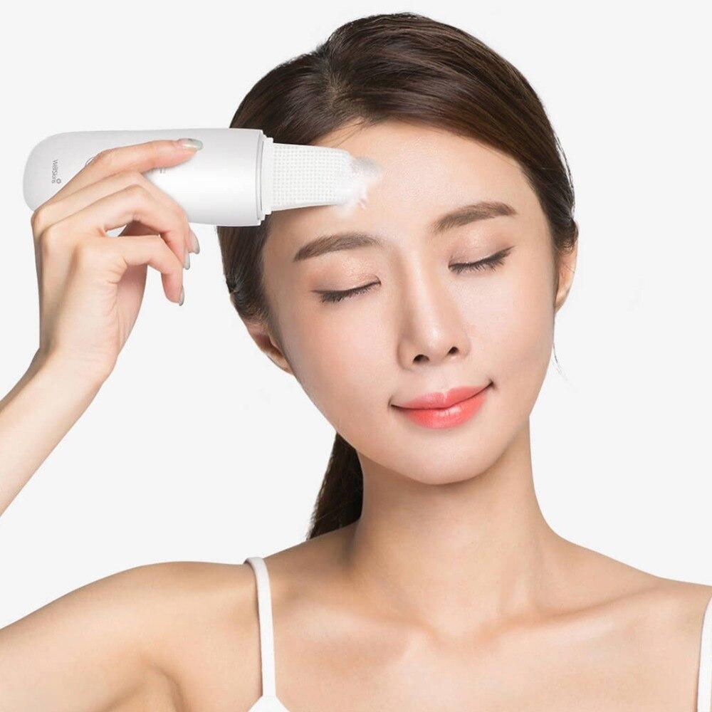 Youpin WellSkins Skin Care Ultrasonic Facial Skin Scrubber Deep Face Cleaning Peeling Device Smart Home Chip Beauty Instrument