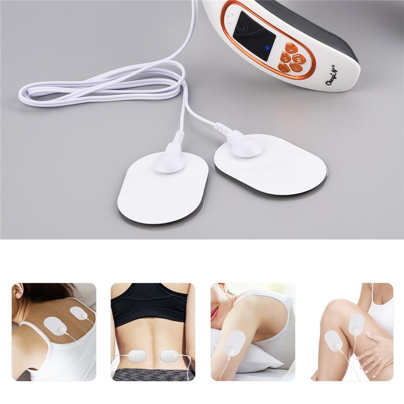 Ckeyin Smart Electric Neck Massager Pain Relief Health Care Pulse Massage Heated Relaxation Remote Control Physiotherapy Machine