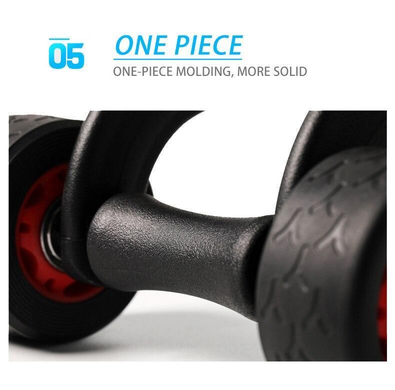 Abdominal Wheels Abdominal Muscles Training Roller Ab Wheel with Mat Bodybuilding Fitness Gym Equipment Core Exercise At Home