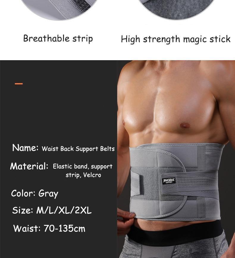 ZITY Orthopedic Waist Back Support Belts Waist Trainer Corset Sweat Brace Trimmer Ortopedicas Spine Support Pain Relief Brace