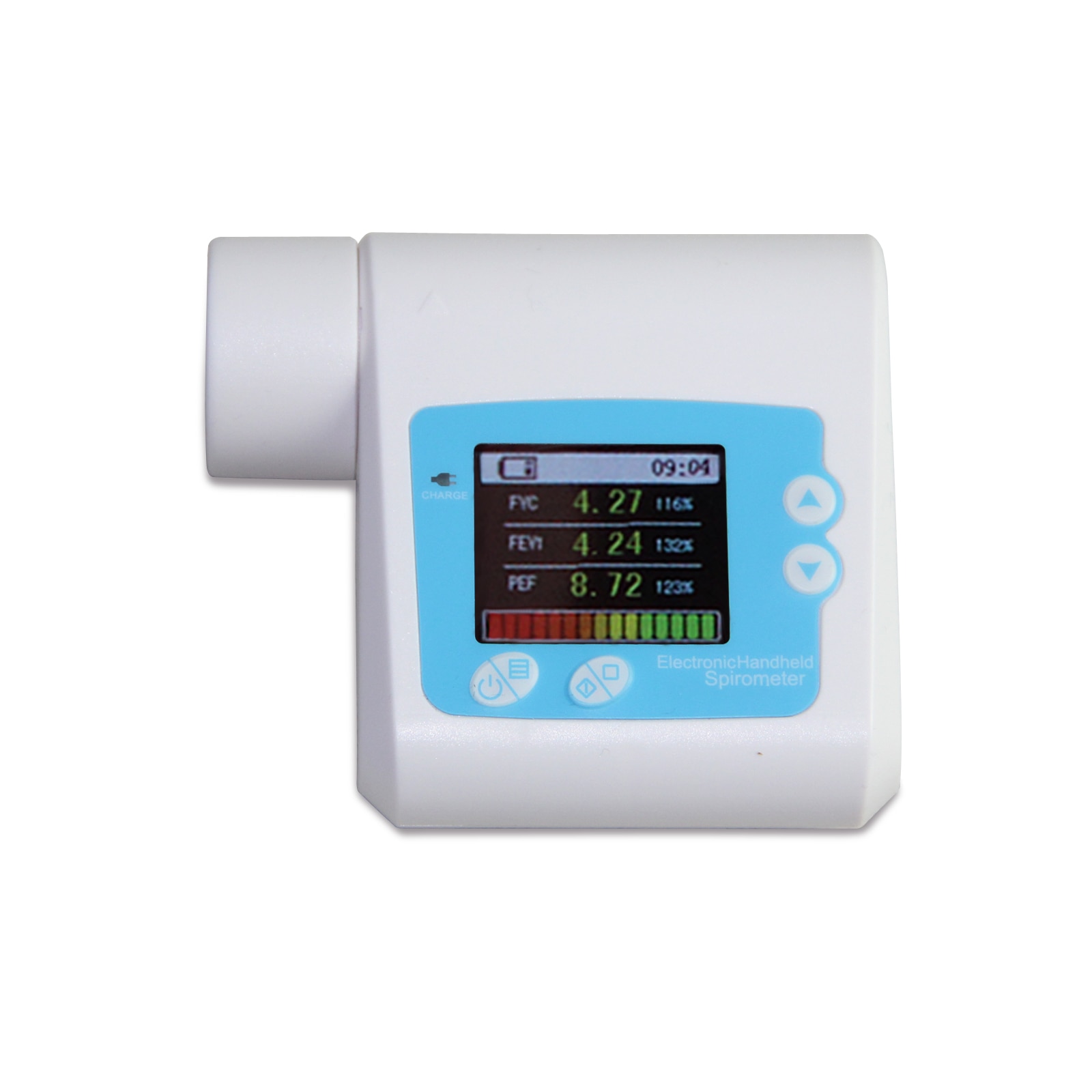 Bluetooth SP10W Digital Spirometer Lung Function Breathing Respiratory Diagnosis Monitor with 10PCS Mouthpiece PC Software