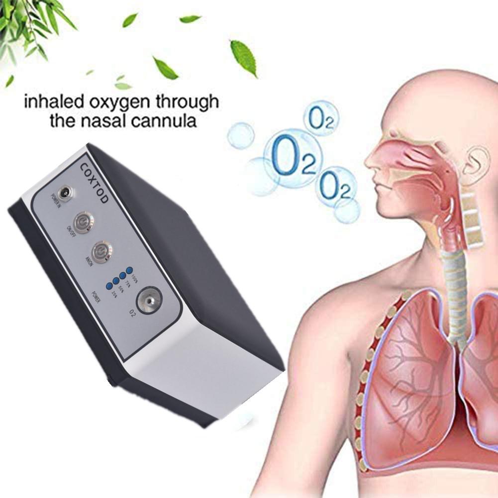 XGREEO Household O2 Bar Oxygen Concentrator Generator inbuilt Battery last 8 hours Hand Hold Oxygen Machine