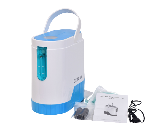 XGREEO Home Car Care Portable Oxygen Concentrator Low Operation Noise Oxygen Machine 90% Concentration Oxygen Generator