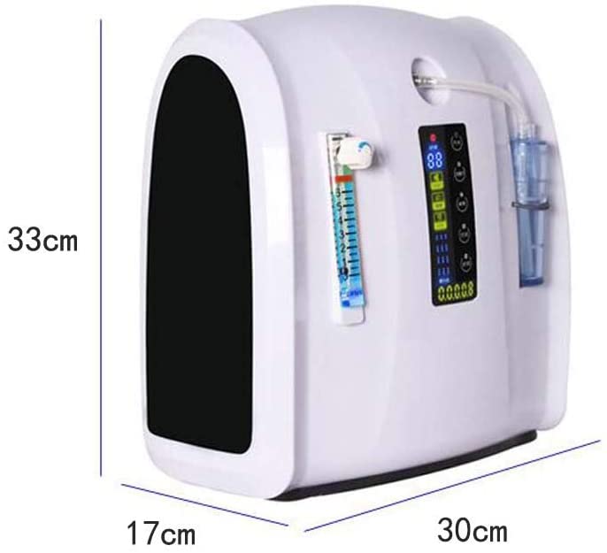 Portable Oxygen Concentrator Machine 1-6L Adjustable 30%-90% Oxygen Machine O2 Bar for home use Atomization