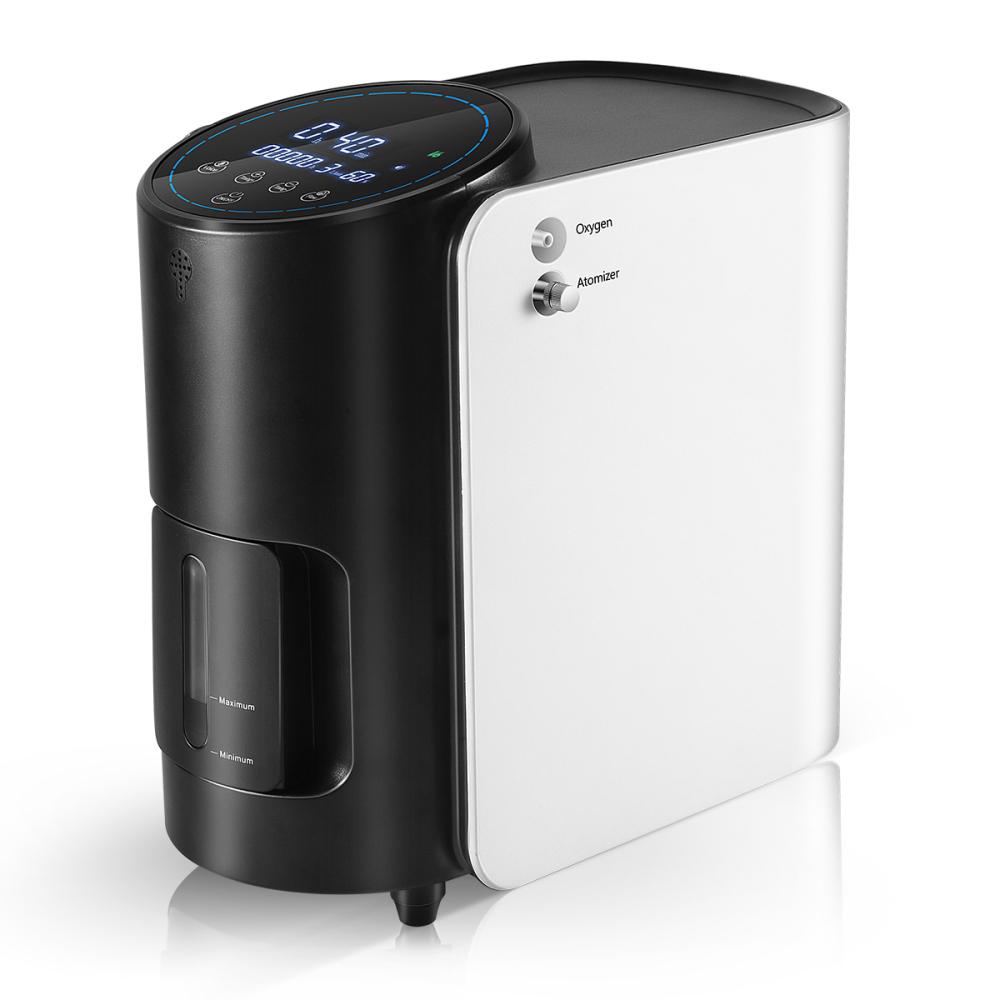 VARON Oxygen Generator Machine Oxygen Concentrator 1-7L/min Adjustable Home Atomization for Elderly Pregnant Women No Battery