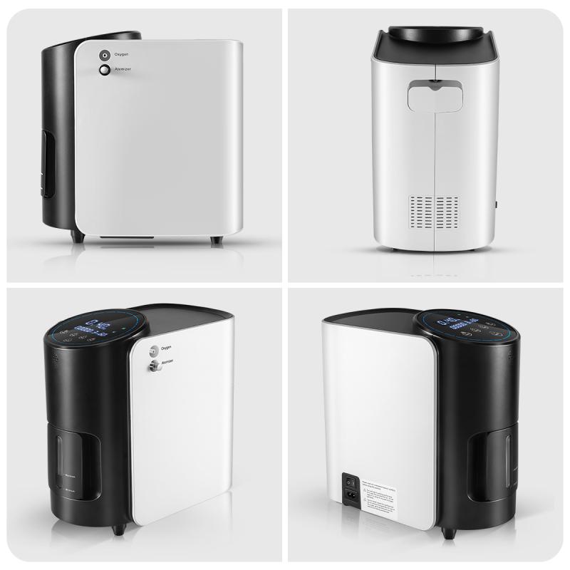 VARON Portable Mini Oxygen Concentrator 93% concentration 5L Pulse Flow Oxygent Concentrator for Home Use Oxygen Making Machine