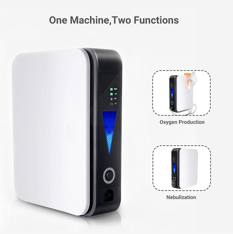 1L/min Portable Oxygen Concentrator Generator Household Atomizer Oxygen Inhaler Portable Negative Ion Oxygen Machine For Car