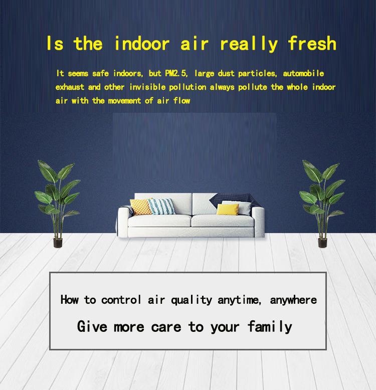 Air Purifier for Home 3H HEPA Filters Portable Ionizer Negative Ion Generator Oxygen Machine Purificateur Air Cleaner Freshener