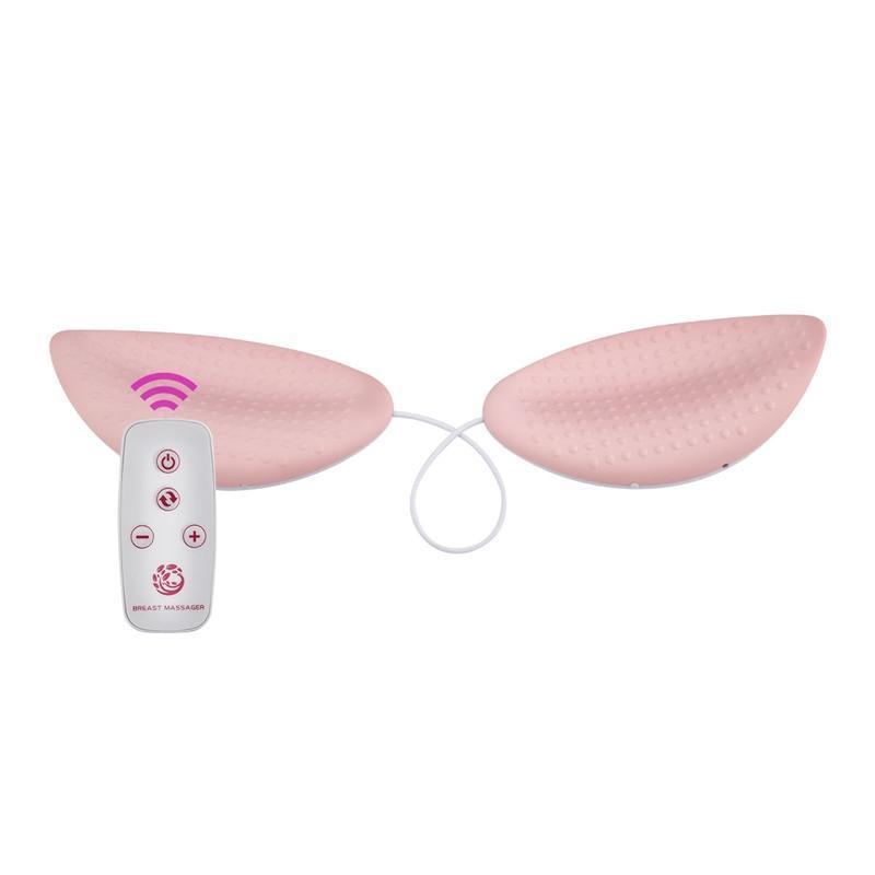 Wireless 3D Smart Beast Massager Breast enlargement Health care beauty Vibration enhancer Grow Bigger Knead Press Hammer Device